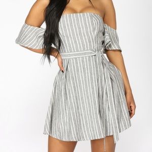 Striped dress (xs)